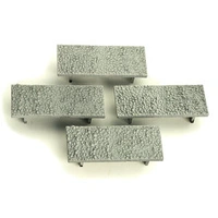 Dapol OO Gauge Granite Loads For Dapol 10ft Wheelbase wagons (pack of 4)