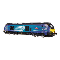 Dapol OO Gauge Class 68 The Poppy 68033 DRS Compass with Poppy