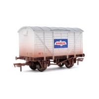 Dapol OO Ventilated Van Birds Eye No1 Weathered