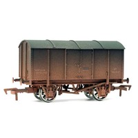 Dapol OO Gunpowder Van BR M701048 Weathered Wagon