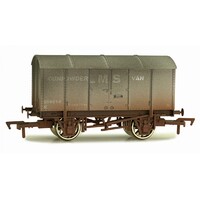 Dapol OO Gunpowder Van LMS 209014 Weathered