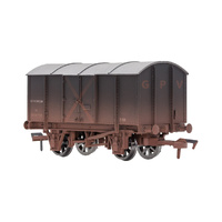 Dapol OO Gauge Gunpowder Van GWR W105720 Weathered