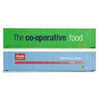 Dapol OO 45 Foot Container HI Cube Twin Pack Argos Wagon