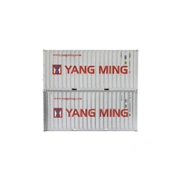 Dapol OO Gauge Container 20 FT Yang Ming 322593 5 & 106832 1 Weathered