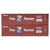 Dapol OO Gauge 40 Ft High Cube Container ZIM 769411-4/727809-8
