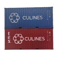 Dapol OO 20ft' Container Culines 190334 2/TGBU 350365 8 Wth Twin Pac