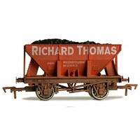 Dapol OO 24 Ton Steel Ore Hopper RICHARD THOMAS Weathered