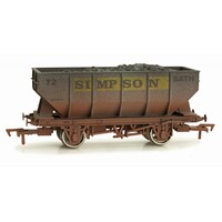 Dapol OO 21 Ton Hopper Simpson Weathered