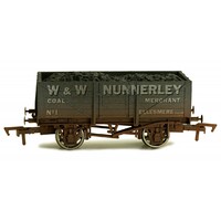 Dapol OO 5 Plank Wagon 10' Wheelbase Nunnerley 1 weathered