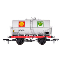 Dapol OO 14T Tank Wagon Class A Shell BP Silver A7493