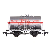 Dapol OO 14T Tank Wagon Class A Shell Motor Spirit Silver 7522
