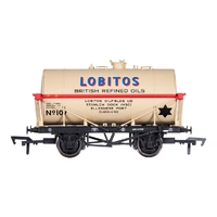 Dapol OO 14T Tank Wagon Class A Lobitos (Blue/Red Shade) Stone 107