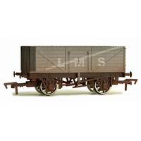 Dapol OO 7 Plank Wagon LMS 302121 Weathered