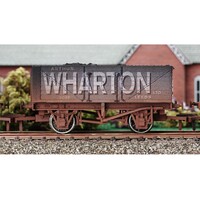 Dapol OO 7 Plank Wagon Arthur Wharton Weathered