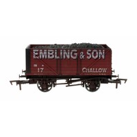 Dapol OO 8 Plank Wagon Embling & Son 17 Weathered