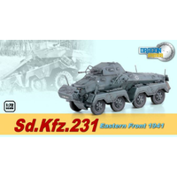 Dragon 1/72 German Sd.Kfz.231 (8-Rad) Eastern Front 1942 Plastic Model Kit DA60599