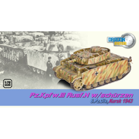 Dragon 1/72 Pz.Kpfw.III Ausf.N w/schurzen 6.Pz.Div. Kursk 43 Plastic Model Kit DA60647