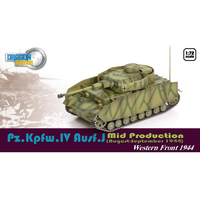 Dragon 1/72 Pz.Kpfw.IV.Ausf.J MID Production Plastic Model Kit 60657