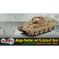 Dragon 1/72 Berge-Panther mit Pz.Kpfw.IV Turm. sPz.Abt.653 Plastic Model Kit DA60664