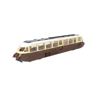Dapol O Streamlined Railcar 10 Lined Choc & Cream GWR