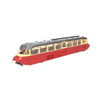 Dapol O Streamlined Railcar W8W BR Lined Carmine and Cream
