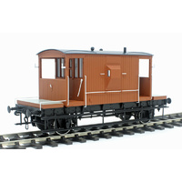 Dapol O 20T Brake Van BR unnumbered Bauxite