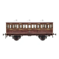 Dapol O Stroudley 4 Wheel Main Line Oil Lit 2nd  Mahogony 456