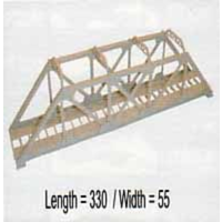 Dapol OO Girder Bridge 32cm span Kit DAC03 Self Assembly Kit