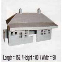 Dapol OO Booking Hall Kit DAC14 Self Assembly Kit