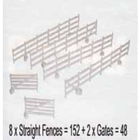Dapol OO Fences and Gates 8 strips Self Assembly Kit