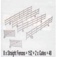 Dapol OO Fences and Gates 8 strips Self Assembly Kit