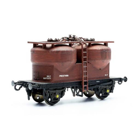 Dapol OO 20T Prestwin Twin Silo Cement Wagon C043 Self Assembly Kit