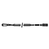 DUBRO 113 MINI-NY STEEL PUSHROD ASSEMBLY (2  PCS PER PACK)