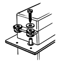 DUBRO 114 SMALL SERVO MOUNTING HARDWARE (5  PCS PER PACK)