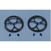 DUBRO 150ML 1-1/2in MICRO LITE WHEELS  (1 PAIR PER CARD)