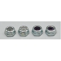 Dubro Nylon Insert Lock Nuts 2-56 (4) DBR168