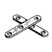 DUBRO 202 NICKEL PLATED STEEL STRAPS (4 PCS PER PACK)