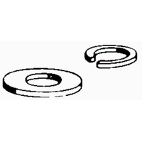 Dubro 2.5mm Flat Washers (8) DBR2108