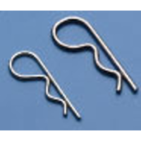 DUBRO 2257 BODY KLIPS (LARGE) 25.4MM X 1.42MM (8 PCS/PACK)