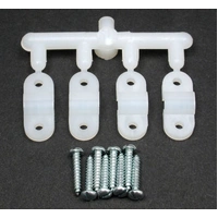 Dubro 5/32 Nylon Landing Gear (x4) DBR239