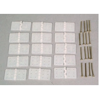 Dubro Heavy Duty Nylon Hinge 15pce per pkt DBR257