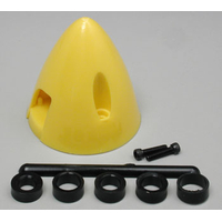 Dubro 1-1/2 Spinner Yellow
