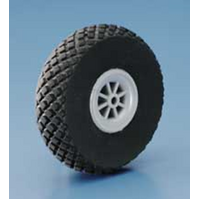 DUBRO 275DL 2-3/4in DIAMOND LITE WHEELS (70MM)  (1 PAIR PER CARD)