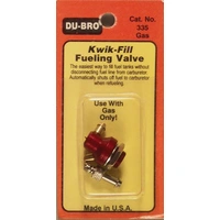 Dubro Kwik-Fill Fueling Valve Gas DBR335