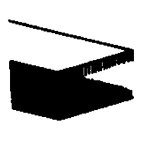 DUBRO 348 HOOK & LOOP MOUNTING MATERIAL (1 PC PER PACK)