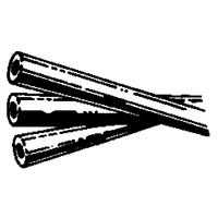 DUBRO 511 36in ANTENNA HOUSING (24 PC PER TUBE)