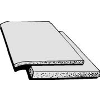 DUBRO 513 1/4in R/C PROTECTIVE FOAM RUBBER (1 PC PER PACK)