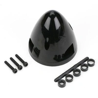 Dubro Spinner, Black, 2 1/2in 3 Blade