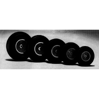 DUBRO 550TL 5-1/2in DIA TREAD LIGHT WHEEL (1 EACH PER CARD)