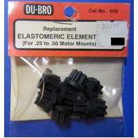 Dubro Replacement .25-.50 Size Elastrometrics Elements